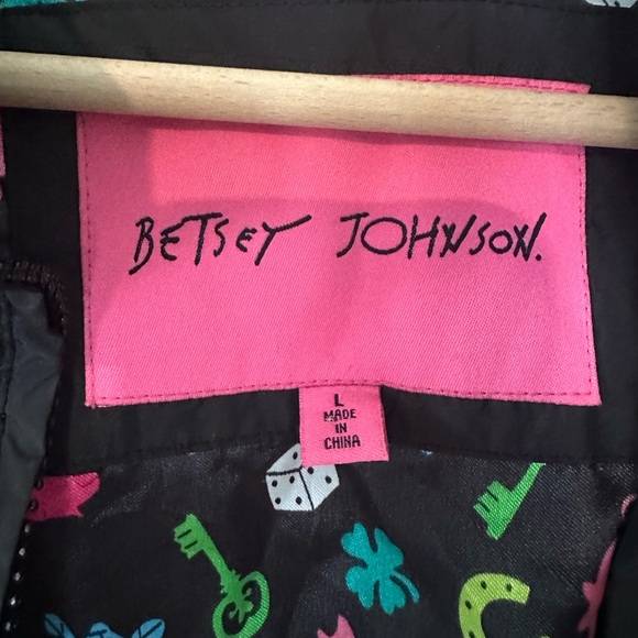 Betsey Johnson Black Puffer Jacket - Picture 10 of 11